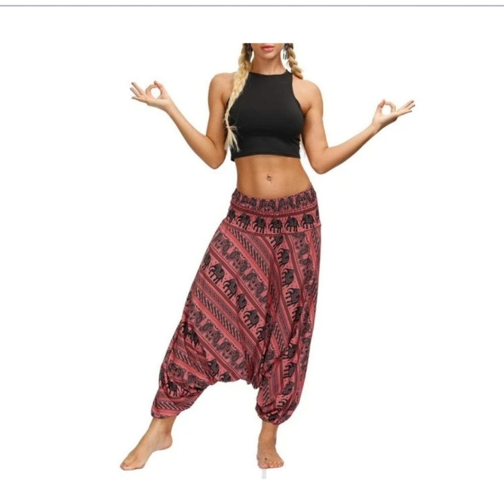 New Bohemian harem elephant pants